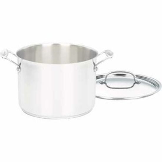 Picture of Cuisinart Chefs Classic 76624 Stockpot - Dishwasher Safe - Oven Safe - Sauce Pot2 gal - Stainless Steel Body