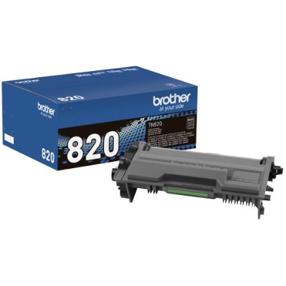 Picture of Brother TN-820 Black Toner Cartridge, TN-820BK