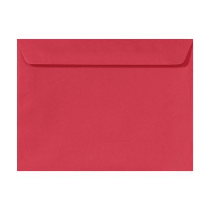 Picture of LUX Booklet 9in x 12in Envelopes, Peel & Press Closure, Holiday Red, Pack Of 1,000