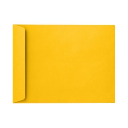 Picture of LUX Open-End Envelopes, 6in x 9in, Peel & Press Closure, Sunflower Yellow, Pack Of 250