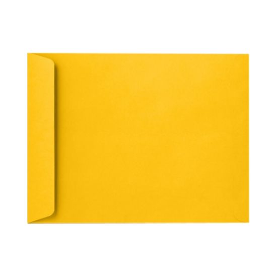 Picture of LUX Open-End Envelopes, 6in x 9in, Peel & Press Closure, Sunflower Yellow, Pack Of 250