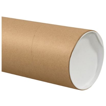 Picture of Partners Brand Jumbo Mailing Tubes, 6in x 72in, 80% Recycled, Kraft, Case Of 10