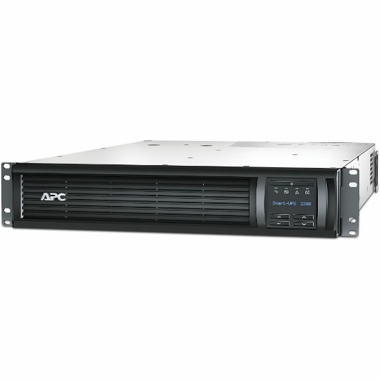 Picture of APC by Schneider Electric Smart-UPS 2200VA LCD RM 2U 120V with Network Card - 2U Rack-mountable - 3 Hour Recharge - 5 Minute Stand-by - 120 V Input - 120 V AC Output - Sine Wave - 2 x NEMA 5-20R, 6 x NEMA 5-15R - 8 x Battery/Surge Outlet