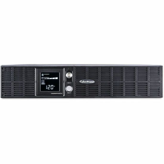 Picture of CyberPower OR2200PFCRT2U PFC Sinewave UPS Systems - 2000VA/1540W, 120 VAC, NEMA 5-20P, 2U, Rack / Tower, Sine Wave, 8 Outlets, LCD, PowerPanel Business, $300000 CEG, 3YR Warranty