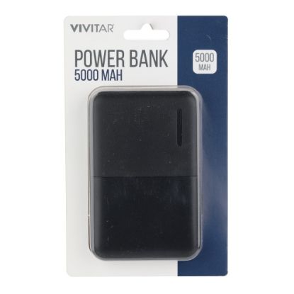 Picture of Vivitar 5000mah Power Bank, Black, NIL7002-BLK-STK-24