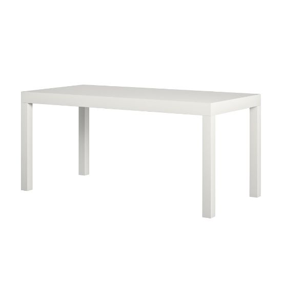 Picture of Ameriwood Parsons Coffee Table, 17-1/2inH x 39inW x 19inD, White