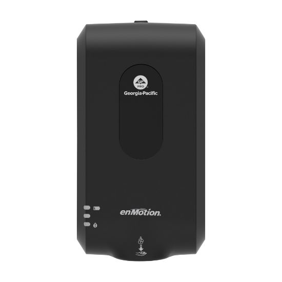 Picture of enMotion by GP PRO Gen 2 Automated Touchless Soap & Sanitizer Dispenser, Black