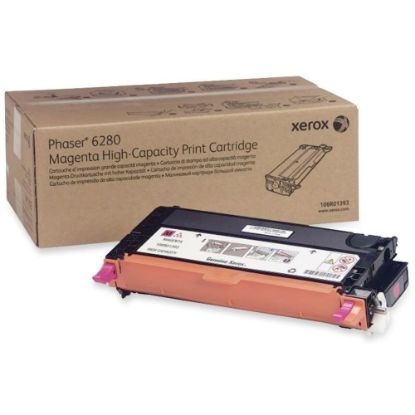 Picture of Xerox 6280 Magenta High Yield Toner Cartridge, 106R01393