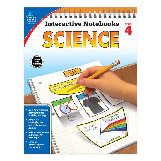 Picture of Carson-Dellosa Interactive Notebooks: Science, Grade 4