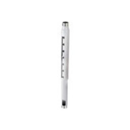 Picture of Chief Speed-Connect 12-18in Adjustable Extension Column - White - Aluminum - 500 lb