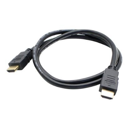 Picture of AddOn 5 Pack 6ft HDMI Cable - HDMI cable - HDMI male to HDMI male - 6 ft - black (pack of 5)