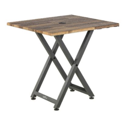 Picture of Vari Standing Meeting Table, Reclaimed Wood