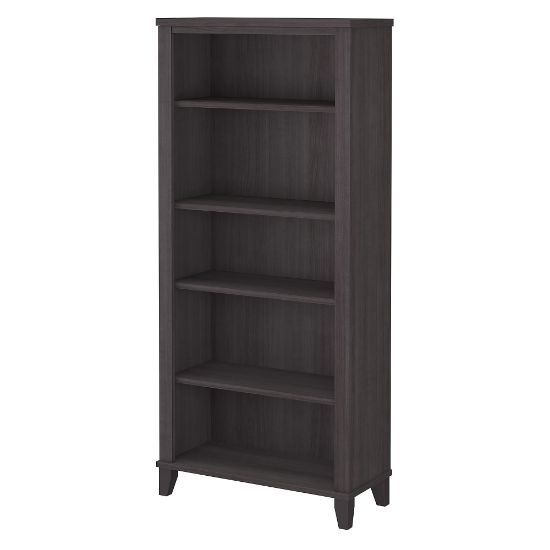 Picture of Bush Business Furniture Somerset 66inH 5-Shelf Bookcase, Storm Gray, Standard Delivery