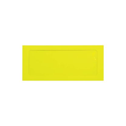 Picture of LUX #10 Envelopes, Full-Face Window, Gummed Seal, Citrus, Pack Of 500