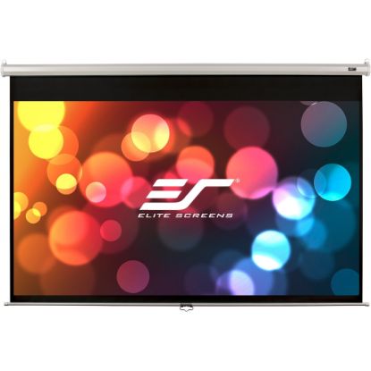 Picture of Elite Screens M113NWS1Manual Pull Down Projector Screen