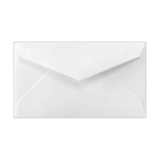 Picture of LUX Mini Envelopes, 2 1/8in x 3 5/8in, Gummed Seal, Bright White, Pack Of 250