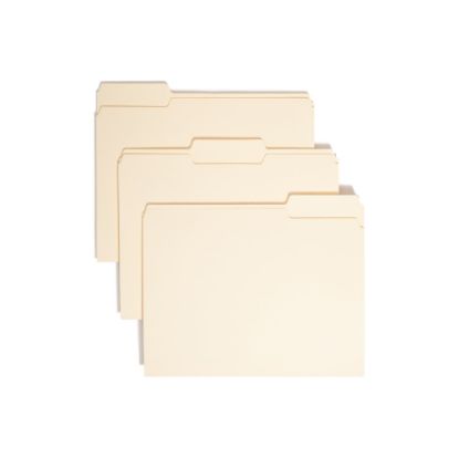 Picture of Smead File Folders, Letter Size, 1/3 Cut, Manila, Pack Of 100