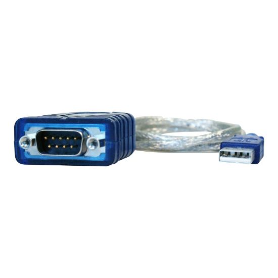 Picture of Plugable USB to RS-232 DB9 Serial Adapter - Serial adapter - USB - RS-232