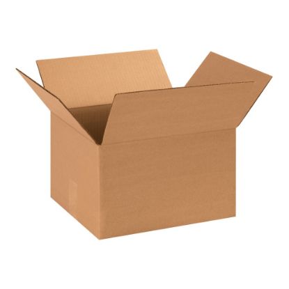 Picture of Partners Brand Corrugated Boxes, 13in x 11in x 8in, Kraft, Pack Of 25