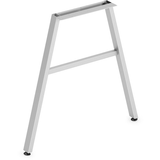 Picture of HON Mod Collection Worksurface 30inW A-leg Support - 30in - Finish: Silver