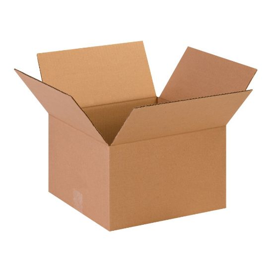 Picture of Partners Brand Corrugated Boxes, 13in x 13in x 8in, Kraft, Pack Of 25