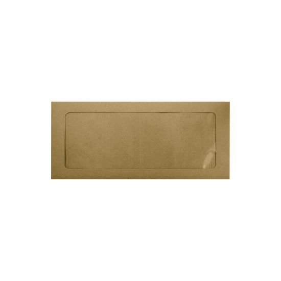 Picture of LUX #10 Envelopes, Full-Face Window, Peel & Press Closure, Grocery Bag, Pack Of 1,000