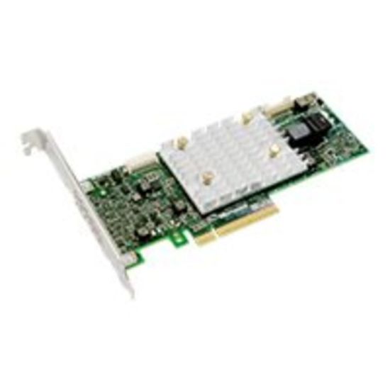 Picture of Microchip Adaptec SmartRAID 3151-4i - Storage controller (RAID) - 4 Channel - SATA 6Gb/s / SAS 12Gb/s - low profile - RAID RAID 0, 1, 5, 6, 10, 50, 60, 1ADM, 10ADM - PCIe 3.0 x8