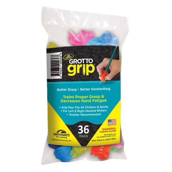 Picture of Pathways For Learning Grotto Grips, Assorted Colors, Pack Of 36