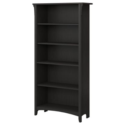 Picture of Bush Business Furniture Salinas 63inH 5-Shelf Bookcase, Vintage Black, Standard Delivery