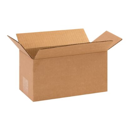 Picture of Partners Brand Long Corrugated Boxes, 10in x 5in x 5in, Kraft, Pack Of 25