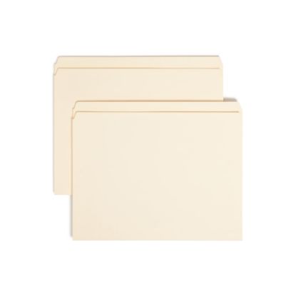 Picture of Smead File Folders, Letter Size, Straight Cut, Manila, Pack Of 100