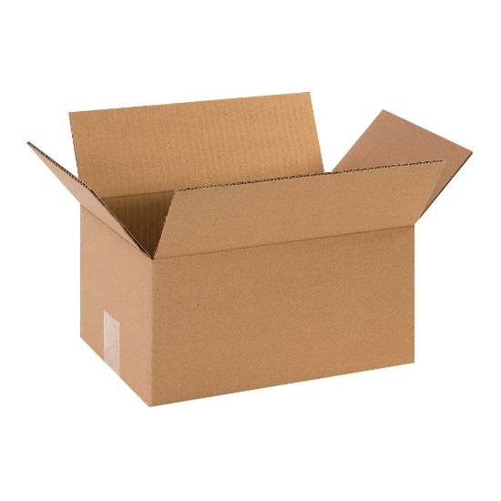 Picture of Partners Brand Corrugated  Boxes, 12in x 8in x 6in, Kraft, Pack Of 25