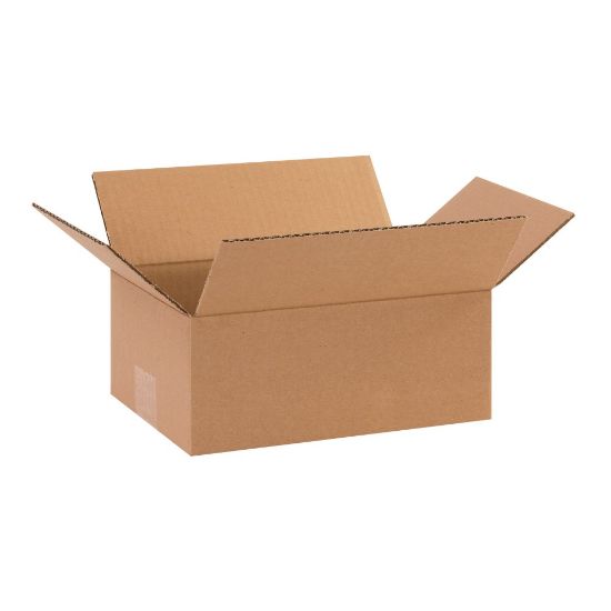 Picture of Partners Brand Corrugated Boxes, 10in x 7in x 4in, Kraft, Pack Of 25