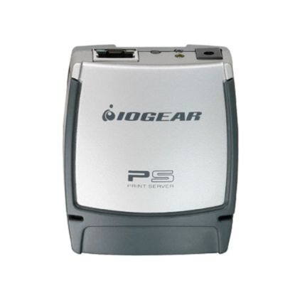 Picture of IOGEAR GPSU21 Print Server - 1 x 10/100Base-TX Network, 1 x USB 2.0 - 100Mbps