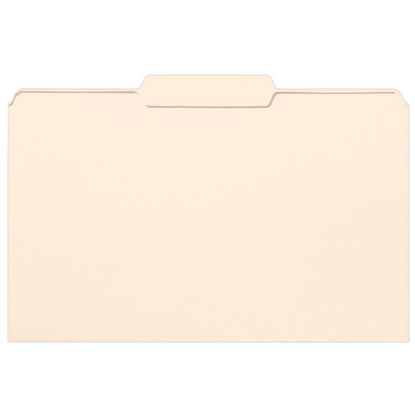 Picture of Smead Selected Tab Position Manila File Folders, Legal Size, 1/3 Cut, Position 2, Pack Of 100