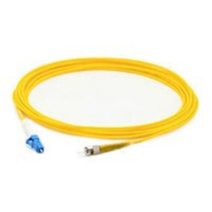 Picture of AddOn 1m FC to LC OS1 Yellow Patch Cable - Patch cable - FC/UPC single-mode (M) to LC/UPC single-mode (M) - 1 m - fiber optic - simplex - 9 / 125 micron - OS1 - halogen-free - yellow