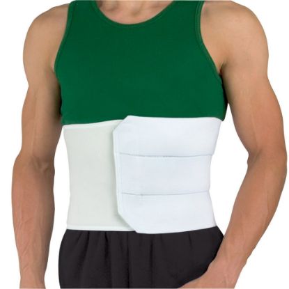 Picture of DMI 3-Panel Abdominal Binder, 9in, White