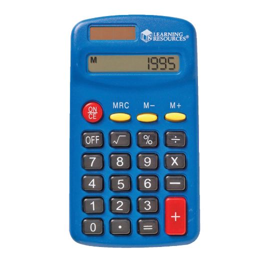 Picture of Learning Resources Primary Calculator, Pack Of 10