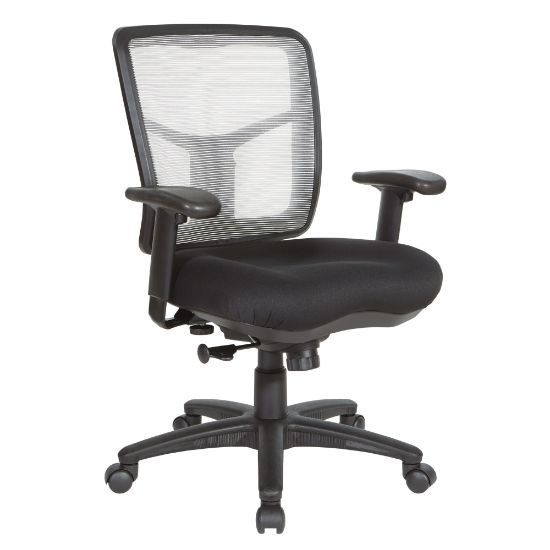 Picture of Office Star Pro-Line II Air Mist Ergonomic Mesh Mid-Back Manager Chair, White