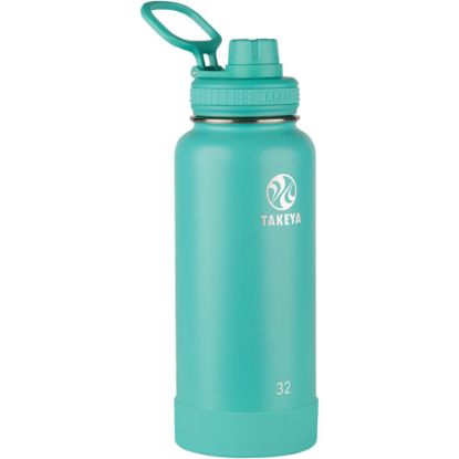 Picture of Takeya Actives Spout Reusable Water Bottle, 32 Oz, Teal