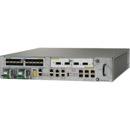 Picture of Cisco ASR 9001 Router - PoE Ports - Management Port - 7 - 8 GB - 2U - Rack-mountable