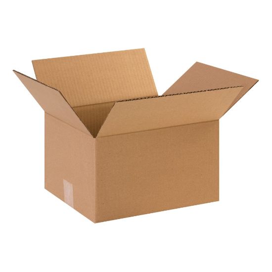 Picture of Partners Brand Corrugated Boxes, 12in x 10in x 7in, Kraft, Pack Of 25