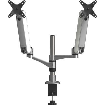 Picture of Kantek MA320 Mounting Arm for Monitor - Silver - TAA Compliant - 2 Display(s) Supported - 30in Screen Support - 1 Each