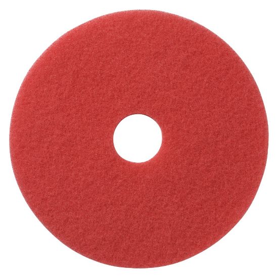 Picture of Americo Buffing Floor Pad, 20in Diameter, Red, Box Of 5