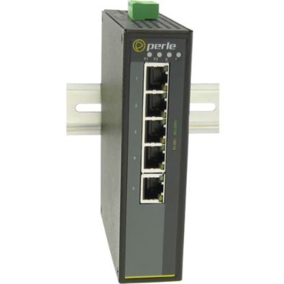 Picture of Perle IDS-105G-S2SC120 - Industrial Ethernet Switch - 6 Ports - 10/100/1000Base-T, 1000Base-ZX - 2 Layer Supported - Rail-mountable, Wall Mountable, Panel-mountable - 5 Year Limited Warranty