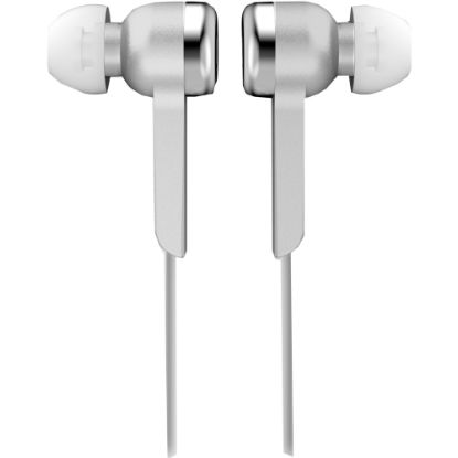 Picture of IQ Sound Digital Stereo Earphones - Stereo - Silver - Wired - Earbud - Binaural - In-ear - 4 ft Cable