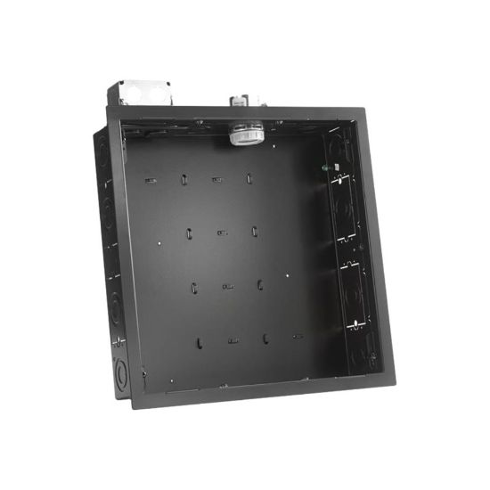 Picture of Chief Proximity Large In-Wall Storage Box for Flat Panel Displays - Black - Storage box - for audio/video components - black - in-wall mounted - for Fusion MTM3029, MTM3241; Large FUSION Portrait Tilt Wall Mount LTMPU; Thinstall TS525