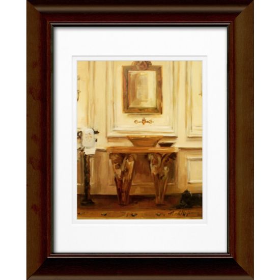 Picture of Timeless Frames Katrina Framed Artwork, 11in x 14in, Brown, Classical Bath I