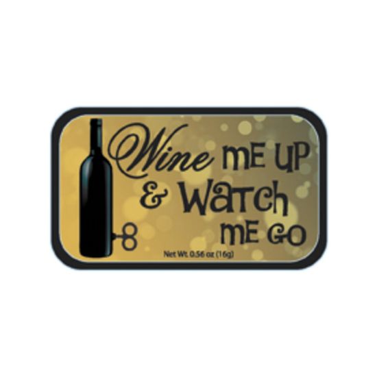 Picture of AmuseMints Sugar-Free Mints, Wine Me Up, 0.56 Oz, Pack Of 24