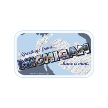 Picture of AmuseMints Destination Mint Candy, Michigan State, 0.56 Oz, Pack Of 24